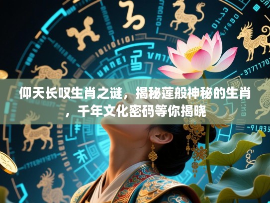 仰天长叹生肖之谜，揭秘莲般神秘的生肖，千年文化密码等你揭晓