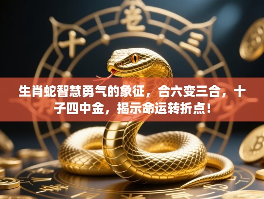 生肖蛇智慧勇气的象征，合六变三合，十子四中金，揭示命运转折点！