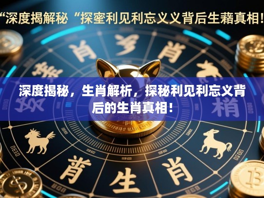 深度揭秘，生肖解析，探秘利见利忘义背后的生肖真相！