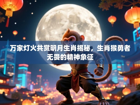 万家灯火共赏明月生肖揭秘，生肖猴勇者无畏的精神象征