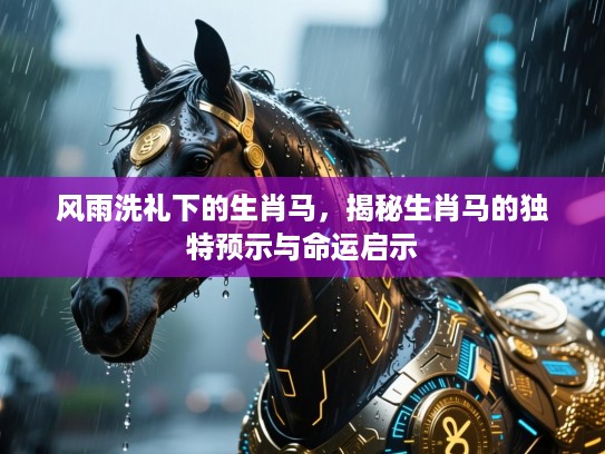 风雨洗礼下的生肖马，揭秘生肖马的独特预示与命运启示