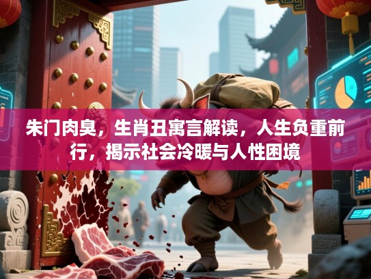 朱门肉臭，生肖丑寓言解读，人生负重前行，揭示社会冷暖与人性困境