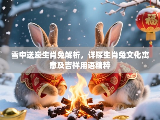 雪中送炭生肖兔解析，详探生肖兔文化寓意及吉祥用语精粹