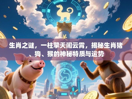 生肖之谜，一柱擎天闹云霄，揭秘生肖猪、狗、猴的神秘特质与运势