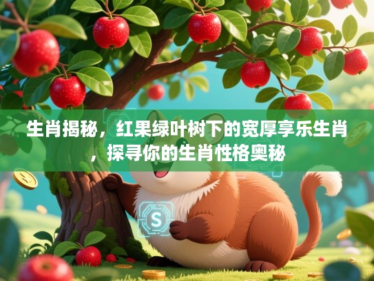 生肖揭秘，红果绿叶树下的宽厚享乐生肖，探寻你的生肖性格奥秘