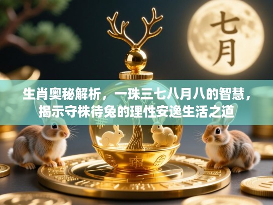 生肖奥秘解析，一珠三七八月八的智慧，揭示守株待兔的理性安逸生活之道