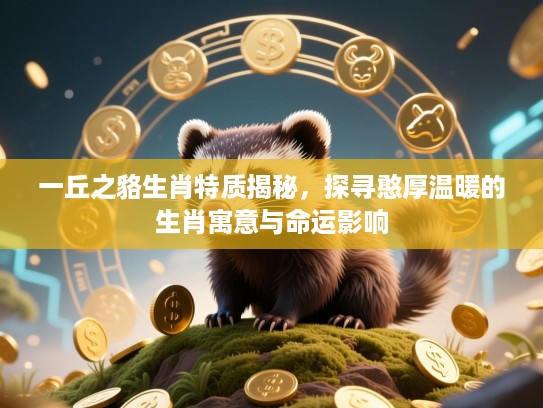 一丘之貉生肖特质揭秘，探寻憨厚温暖的生肖寓意与命运影响