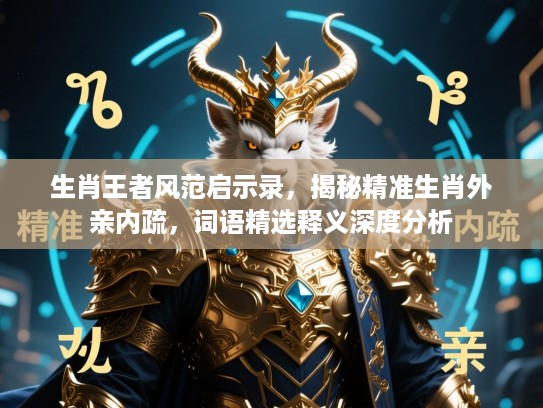 生肖王者风范启示录,揭秘精准生肖外亲内疏,词语精选释义深度分析 生肖王者风范启示录,揭秘精准生肖外亲内疏,词语精选释义深度分析