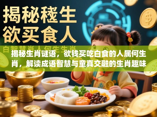 揭秘生肖谜语,欲钱买吃白食的人属何生肖,解读成语智慧与童真交融的生肖趣味 揭秘生肖谜语,欲钱买吃白食的人属何生肖,解读成语智慧与童真交融的生肖趣味