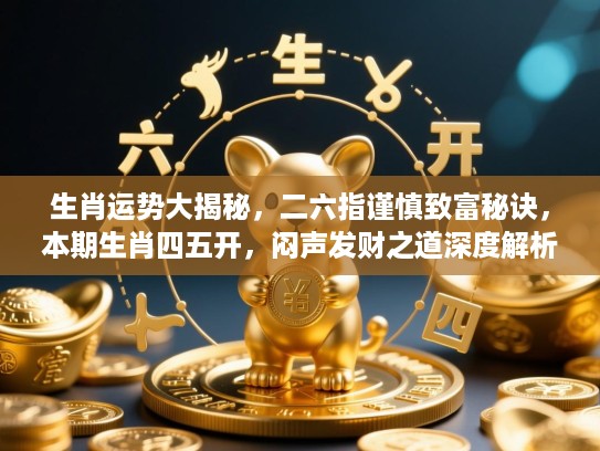 生肖运势大揭秘,二六指谨慎致富秘诀,本期生肖四五开,闷声发财之道深度解析 生肖运势大揭秘,二六指谨慎致富秘诀,本期生肖四五开,闷声发财之道深度解析