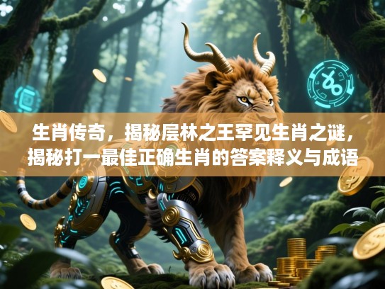 生肖传奇,揭秘层林之王罕见生肖之谜,揭秘打一最佳正确生肖的答案释义与成语趣谈 生肖传奇,揭秘层林之王罕见生肖之谜,揭秘打一最佳正确生肖的答案释义与成语趣谈
