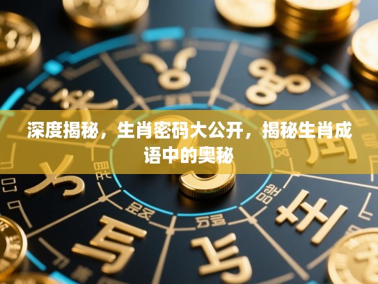 深度揭秘，生肖密码大公开，揭秘生肖成语中的奥秘