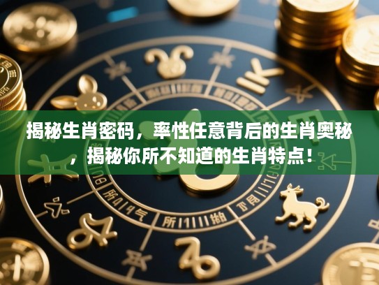 揭秘生肖密码,率性任意背后的生肖奥秘,揭秘你所不知道的生肖特点! 揭秘生肖密码,率性任意背后的生肖奥秘,揭秘你所不知道的生肖特点!