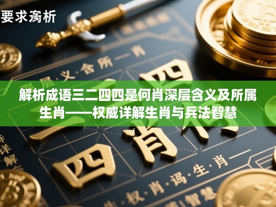 解析成语三二四四是何肖深层含义及所属生肖——权威详解生肖与兵法智慧 解析成语三二四四是何肖深层含义及所属生肖——权威详解生肖与兵法智慧