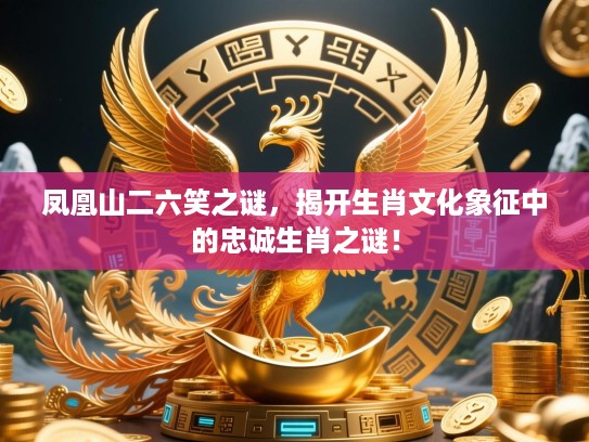 凤凰山二六笑之谜，揭开生肖文化象征中的忠诚生肖之谜！