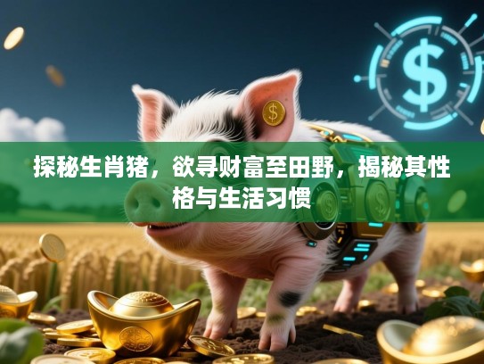探秘生肖猪，欲寻财富至田野，揭秘其性格与生活习惯