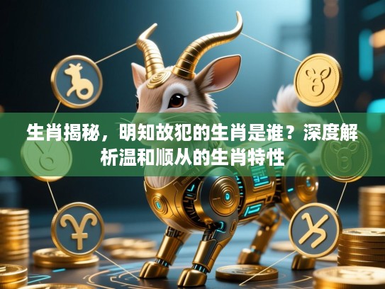 生肖揭秘,明知故犯的生肖是谁?深度解析温和顺从的生肖特性 生肖揭秘,明知故犯的生肖是谁?深度解析温和顺从的生肖特性