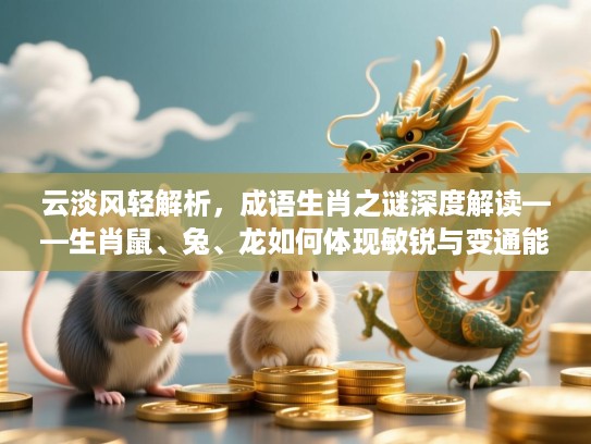 云淡风轻解析,成语生肖之谜深度解读——生肖鼠、兔、龙如何体现敏锐与变通能力 云淡风轻解析,成语生肖之谜深度解读——生肖鼠、兔、龙如何体现敏锐与变通能力
