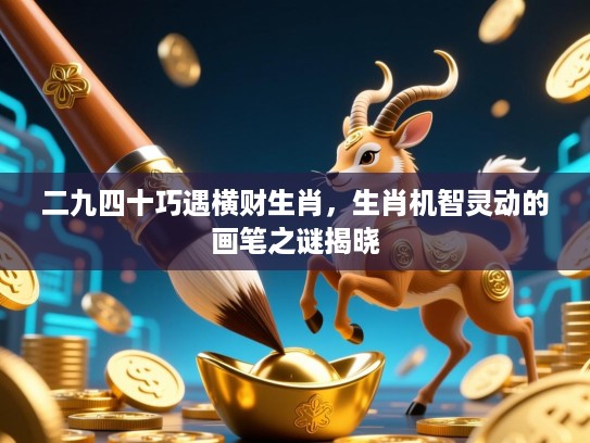 二九四十巧遇横财生肖，生肖机智灵动的画笔之谜揭晓