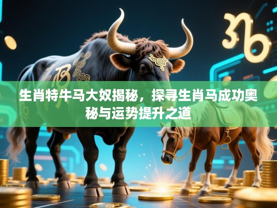 生肖特牛马大奴揭秘,探寻生肖马成功奥秘与运势提升之道 生肖特牛马大奴揭秘,探寻生肖马成功奥秘与运势提升之道