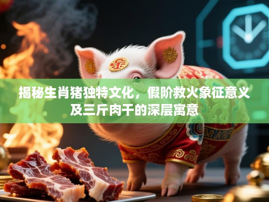 揭秘生肖猪独特文化,假阶救火象征意义及三斤肉干的深层寓意 揭秘生肖猪独特文化,假阶救火象征意义及三斤肉干的深层寓意