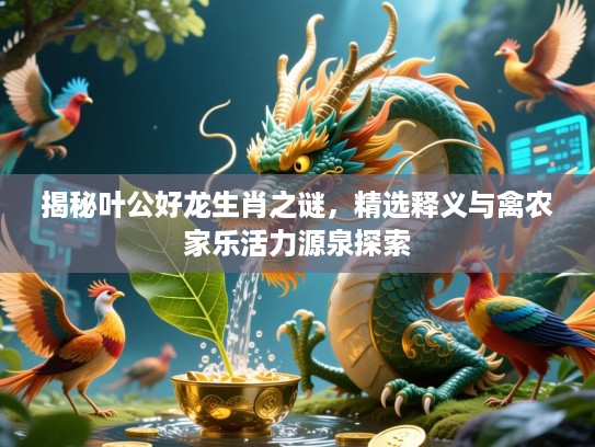 揭秘叶公好龙生肖之谜，精选释义与禽农家乐活力源泉探索