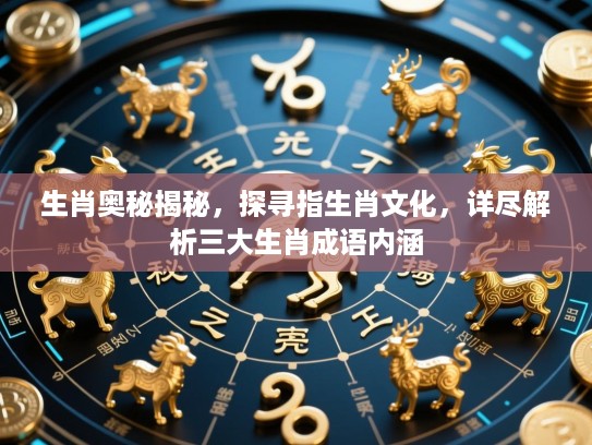 生肖奥秘揭秘，探寻指生肖文化，详尽解析三大生肖成语内涵