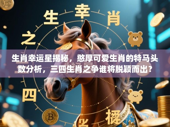 生肖幸运星揭秘，憨厚可爱生肖的特马头数分析，三四生肖之争谁将脱颖而出？