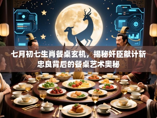 七月初七生肖餐桌玄机，揭秘奸臣献计斩忠良背后的餐桌艺术奥秘