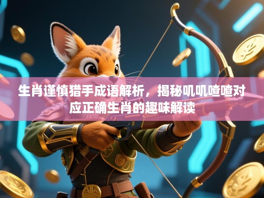 生肖谨慎猎手成语解析,揭秘叽叽喳喳对应正确生肖的趣味解读 生肖谨慎猎手成语解析,揭秘叽叽喳喳对应正确生肖的趣味解读