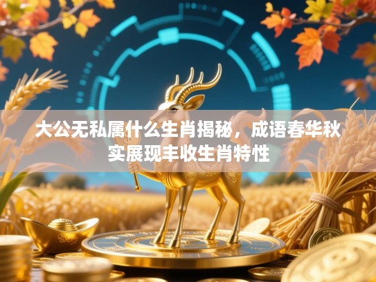 大公无私属什么生肖揭秘，成语春华秋实展现丰收生肖特性