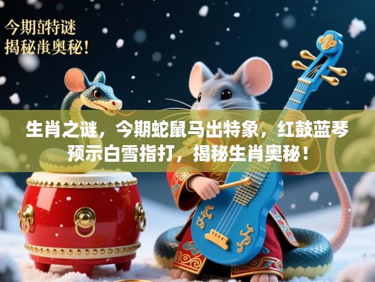 生肖之谜，今期蛇鼠马出特象，红鼓蓝琴预示白雪指打，揭秘生肖奥秘！