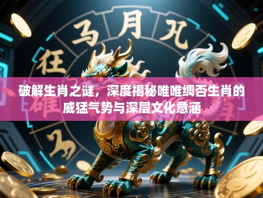 破解生肖之谜,深度揭秘唯唯绸否生肖的威猛气势与深层文化意涵 破解生肖之谜,深度揭秘唯唯绸否生肖的威猛气势与深层文化意涵