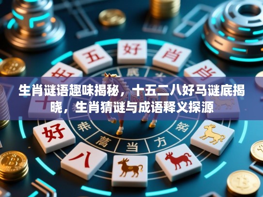 生肖谜语趣味揭秘，十五二八好马谜底揭晓，生肖猜谜与成语释义探源