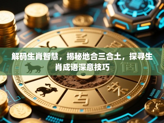 解码生肖智慧,揭秘地合三合土,探寻生肖成语深意技巧 解码生肖智慧,揭秘地合三合土,探寻生肖成语深意技巧