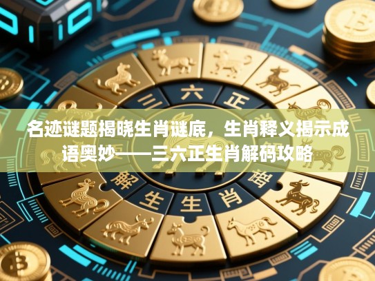 名迹谜题揭晓生肖谜底，生肖释义揭示成语奥妙——三六正生肖解码攻略