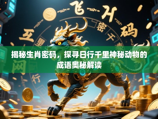 揭秘生肖密码，探寻日行千里神秘动物的成语奥秘解读