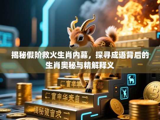 揭秘假阶救火生肖内幕,探寻成语背后的生肖奥秘与精解释义 揭秘假阶救火生肖内幕,探寻成语背后的生肖奥秘与精解释义