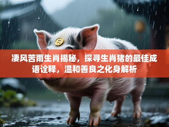 凄风苦雨生肖揭秘，探寻生肖猪的最佳成语诠释，温和善良之化身解析