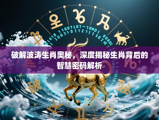 破解波涛生肖奥秘,深度揭秘生肖背后的智慧密码解析 破解波涛生肖奥秘,深度揭秘生肖背后的智慧密码解析
