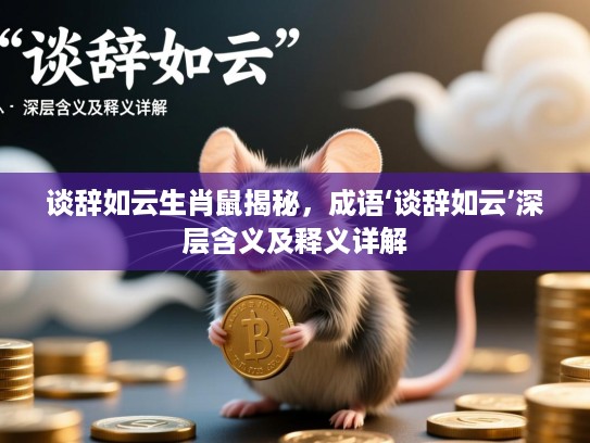 谈辞如云生肖鼠揭秘，成语‘谈辞如云’深层含义及释义详解