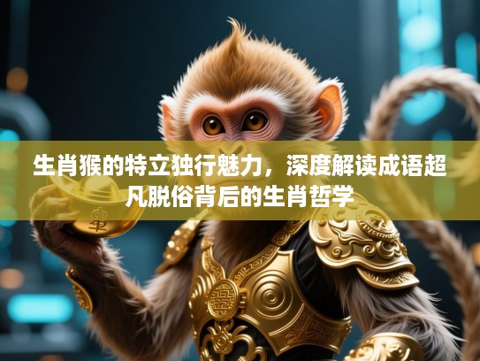 生肖猴的特立独行魅力，深度解读成语超凡脱俗背后的生肖哲学