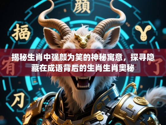 揭秘生肖中强颜为笑的神秘寓意，探寻隐藏在成语背后的生肖生肖奥秘