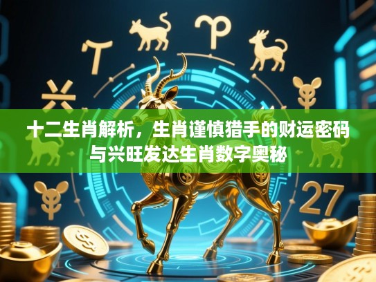 十二生肖解析，生肖谨慎猎手的财运密码与兴旺发达生肖数字奥秘