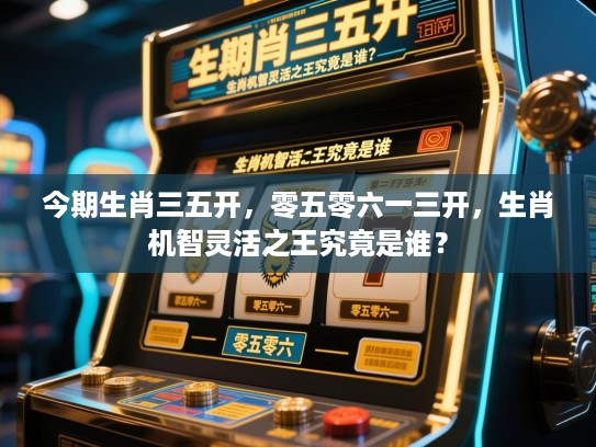 今期生肖三五开，零五零六一三开，生肖机智灵活之王究竟是谁？