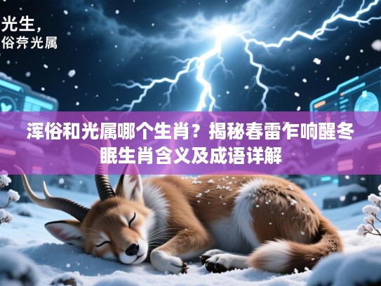 浑俗和光属哪个生肖？揭秘春雷乍响醒冬眠生肖含义及成语详解