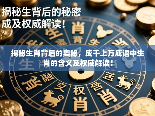 揭秘生肖背后的奥秘，成千上万成语中生肖的含义及权威解读！