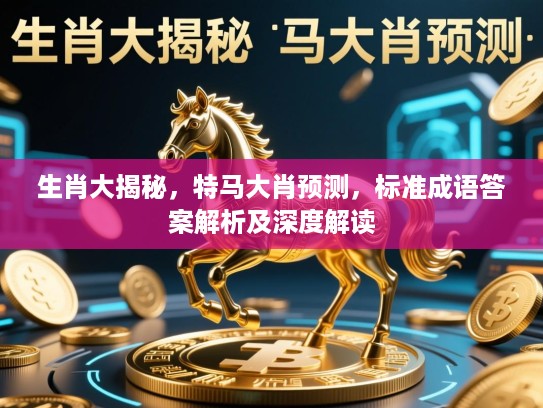 生肖大揭秘,特马大肖预测,标准成语答案解析及深度解读 生肖大揭秘,特马大肖预测,标准成语答案解析及深度解读
