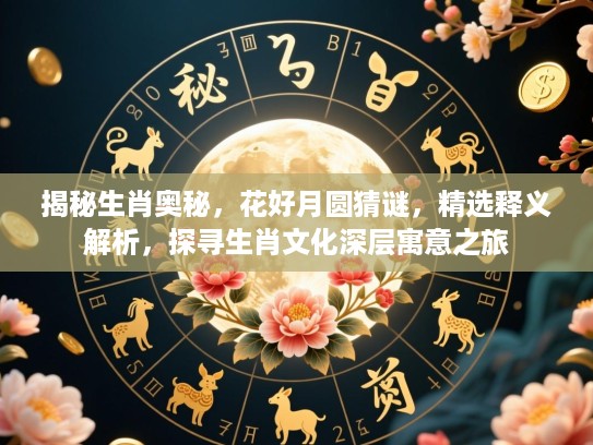 揭秘生肖奥秘，花好月圆猜谜，精选释义解析，探寻生肖文化深层寓意之旅