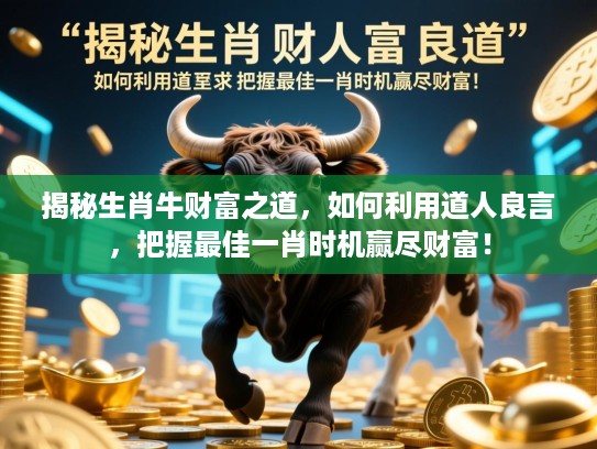 揭秘生肖牛财富之道，如何利用道人良言，把握最佳一肖时机赢尽财富！